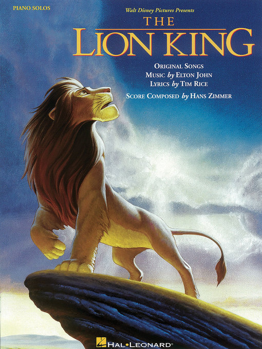 Title details for The Lion King Songbook by Elton John - Available